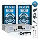 Skytec DJ-Set Basis Disco 2 1000W