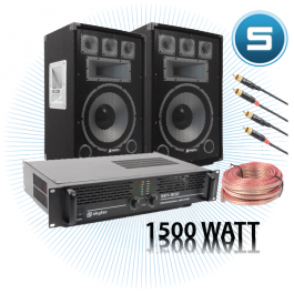 SKYTEC DJ-SET Basis TX3 1500Watt