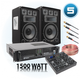 SKYTEC DJ-SET MIXER TX3 1500Watt