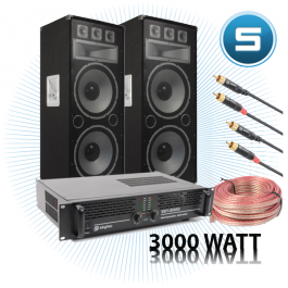 SKYTEC DJ-SET Basis TX5 3000Watt