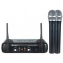 Skytec STWM722 2-kanaals UHF Draadloos Microfoonsysteem