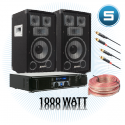 SKYTEC DJ-SET Basis TX1 1000Watt